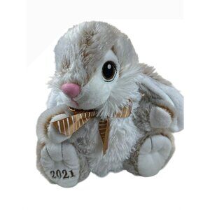 Plush Bunny Rabbit Stuffed Animal With 2021 Embroidery Hoppy Hopster - 13" Tall